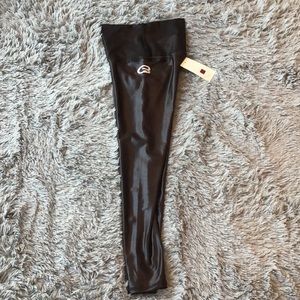 Cyclebar faux leather leggings